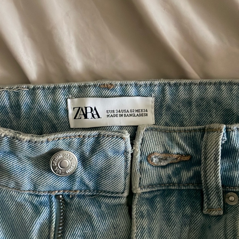 Zara denim shorts